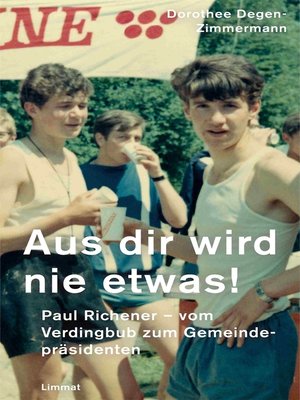 cover image of Aus dir wird nie etwas!